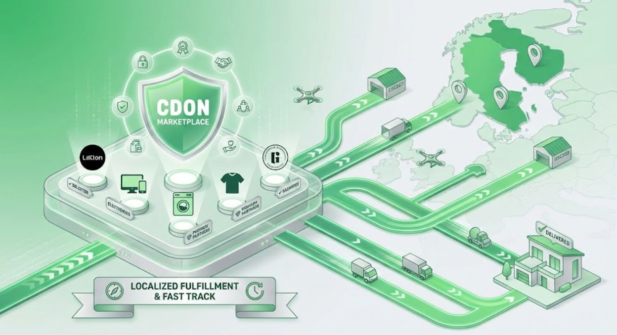 CDON平台招商：聚焦北欧强需求及高知名度品牌，优先北欧海外仓履约