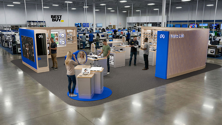 Best Buy 狂砸50家Meta体验店、锁定800万付费中产！